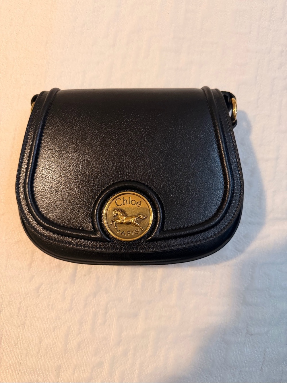 Chloé Horse Medal Small Saddle Bag — Brand New